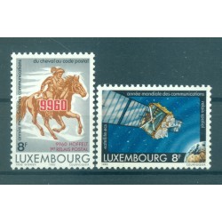 Lussemburgo 1983 - Y & T n. 1028/29 - Anno mondiale delle Comunicazioni (Michel n. 1078/79)