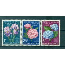 Luxembourg 1959 - Y & T n. 564/66 - Floralies de Mondorf-les-Bains  (Michel n. 606/08)
