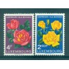 Luxembourg 1956 - Y & T n. 508/09 - Roses (Michel n. 549/50)