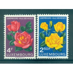 Lussemburgo 1956 - Y & T  n. 508/09 - Rose (Michel n. 549/50)