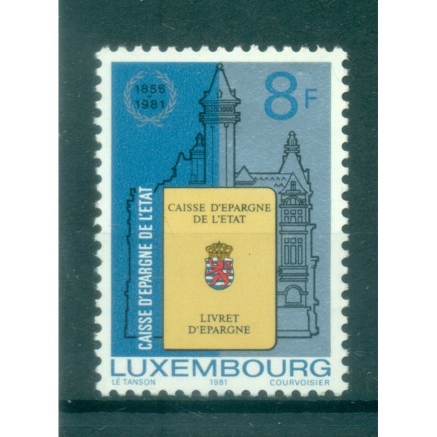 Lussemburgo 1981 - Y & T n. 985 - Cassa di risparmio (Michel n. 1035)