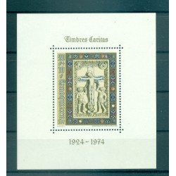 Lussemburgo 1974 - Y & T foglietto n. 9 - Caritas (Michel foglietto n. 9)