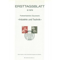 West Berlin 1978 - Y & T n. 558/59 - Definitive (Michel n. 584/85)