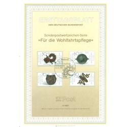 West Berlin 1987 - Michel n. 789/92 - Masterpieces from the Museums of the Republic (Y & T n. 754/57)