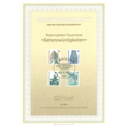 West Berlin 1987 - Michel n. 793/96 A - Definitive (Y & T n. 750/53)