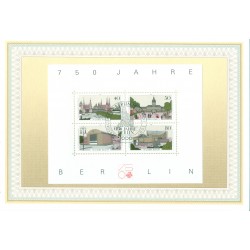 West Berlin 1987 - Michel block n. 8 - Berlin 750th anniversary (Y & T block n. 8)