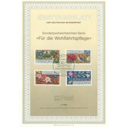West Berlin 1985 - Michel n. 744/47 - Miniatures  (Y & T n. 704/07)