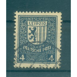 Saxe de l'Ouest  1946 - Michel n. 157 x - Armoiries et vues de Leipzig  (ii) (Y & T n. 32)