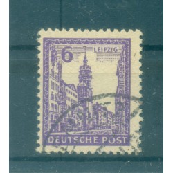 Saxe de l'Ouest  1946 - Michel n. 159 x - Armoiries et vues de Leipzig  (ii) (Y & T n. 34)