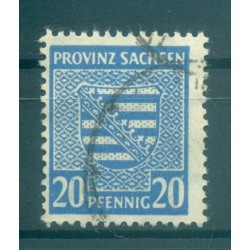 Sassonia 1945 - Michel n. 81 X - Serie ordinaria (Y & T n. 16) (ii)