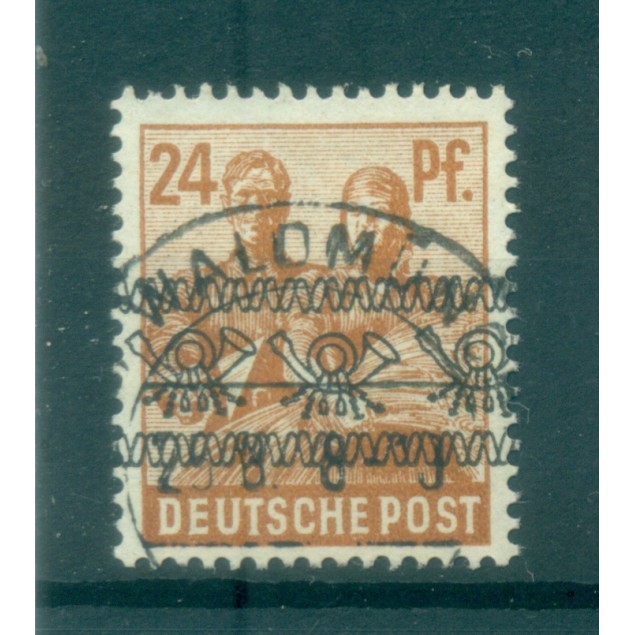 Germania Bizone 1948 - Y & T n. 29 tipo II - Francobolli delle zone A.A.S. del 1947 soprastampati (Michel n. 44 I)
