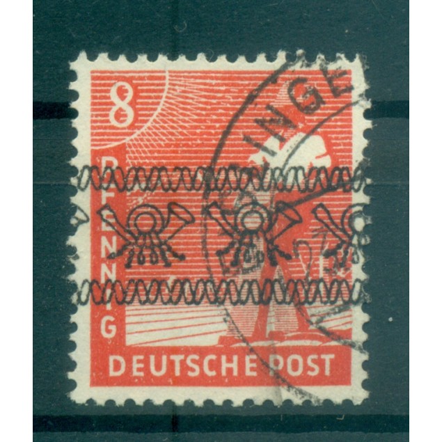 Germany Bizone 1948 - Y & T n. 23  type II - Overprinted 1947 A.A.S. zones stamps (Michel n. 38 I a)