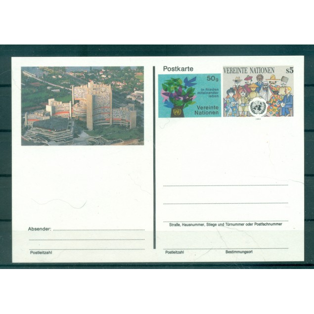 Nazioni Unite Vienna 1994 - Intero postale S 5,5 (Michel n. P 8)