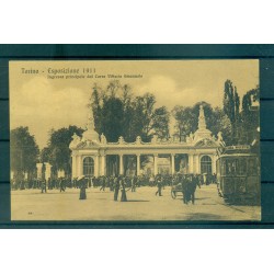 Esposizione internazionale di Torino 1911 - Ingresso principale - CPA0004