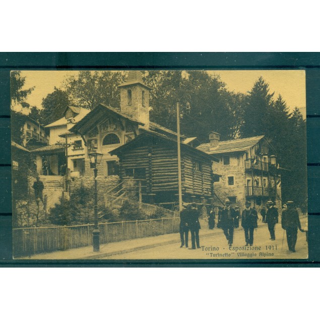 Turin International - 1911 World's fair - Alpine village - CPA0009