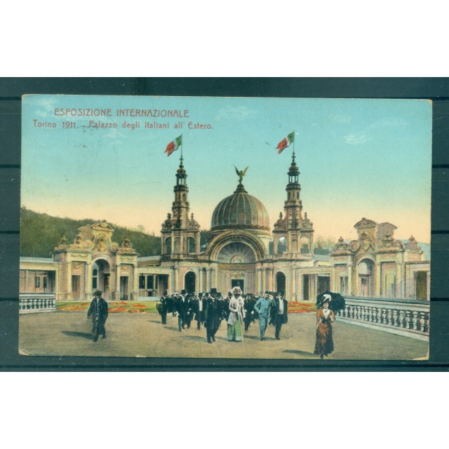 Esposizione internazionale di Torino 1911 - Palazzo degli Italiani all'Estero - CPA0017