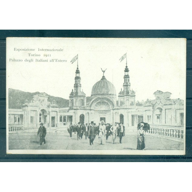 Esposizione internazionale di Torino 1911 - Palazzo degli Italiani all'Estero - CPA0027