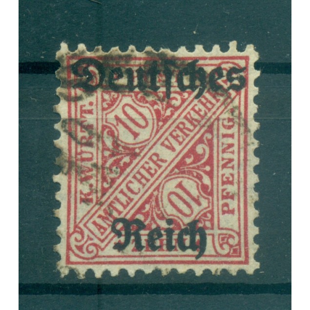 Deutsches Reich 1920 - Michel n. 58 - Timbres de Wurtemberg surchargés (Y & T n. 15AA) (ii)