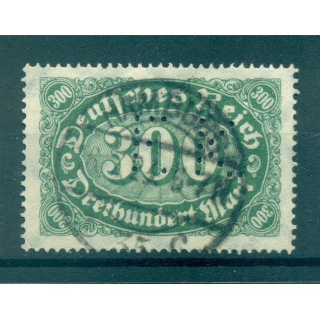Deutsches Reich 1922 - Michel  n. 249 - Definitive (Y & T  n. 184) - Perfin "F.K."