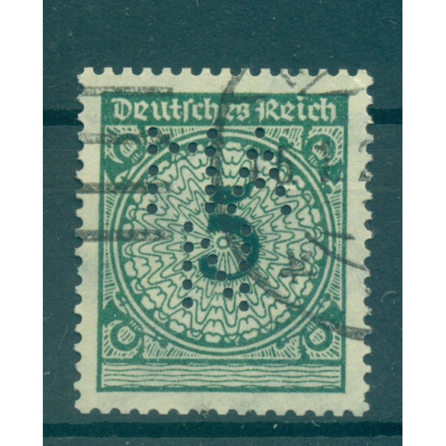 Deutsches Reich 1923 - Michel n. 339 a - Série courante  (Y & T n. 332) - Perfin A H N