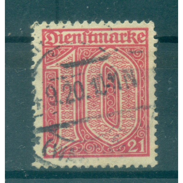 Deutsches Reich 1920 - Michel n. 17 - Timbres de service (Y & T n. 10) (vi)