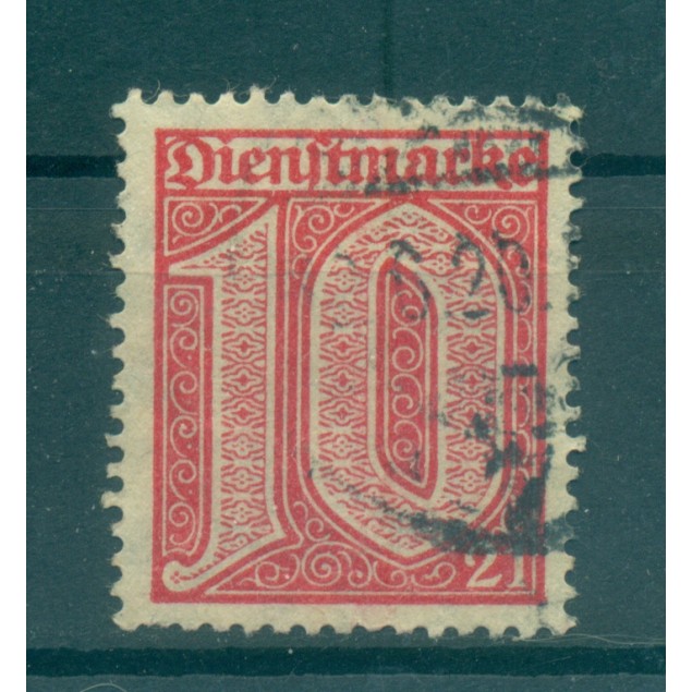 Deutsches Reich 1920 - Michel n. 17 - Timbres de service (Y & T n. 10) (vii)