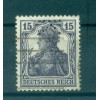 Deutsches Reich 1916-19 - Michel  n. 101 a - Definitive (Y & T  n. 100) - Perfin
