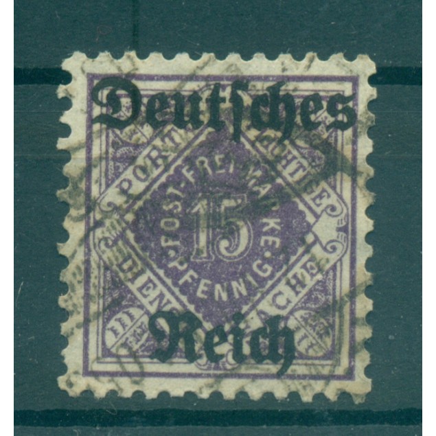 Deutsches Reich 1920 - Michel n. 54 - Timbres de service (Y & T n. 15AW)