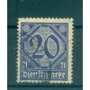 Deutsches Reich 1920 - Michel  n. 19 a - Definitive (Y & T  n. 12) (iii)