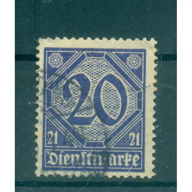 Deutsches Reich 1920 - Michel  n. 19 a - Definitive (Y & T  n. 12) (iii)