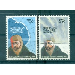 Australian Antarctic Territory 1982 - Y & T n. 53/54 - Sir Douglas Mawson (Michel n. 53/54)