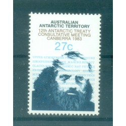 Australian Antarctic Territory 1983 - Y & T n. 60 - Antarctic Treaty (Michel n. 60)