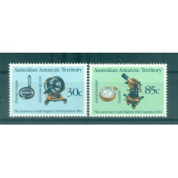 Australian Antarctic Territory 1984 - Y & T n. 61/62 - Magnetic Pole (Michel n. 61/62)