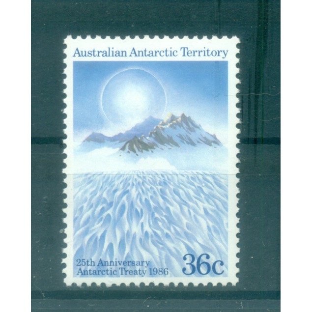 Australian Antarctic Territory 1986 - Y & T n. 73 - Antarctic Treaty (Michel n. 73)