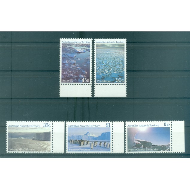 Australian Antarctic Territory 1985 - Y & T n. 68/72 - Definitive (Michel n. 64-67/68-71/72)