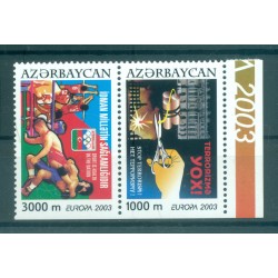 Azerbaijan 2003 - Y & T n. 460/61 b - Europa (Michel n. 543/44 D)