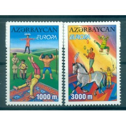 Azerbaigian 2002 - Y & T n. 431/32 - Europa (Michel n. 513/14 A)