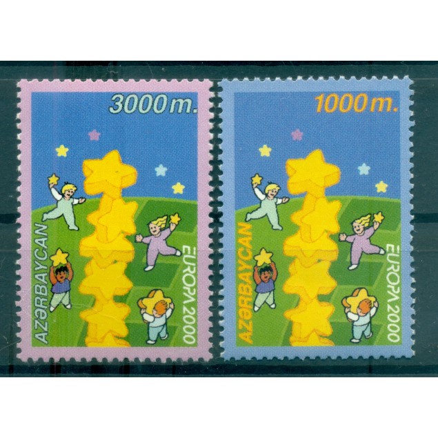 Azerbaigian 2000 - Y & T n. 393/94 - Europa (Michel n. 461/62)