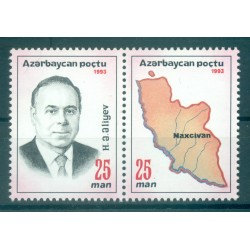 Azerbaïdjan 1993 - Y & T n. 110/11 - Série courante (Michel n. 105/06 C II)