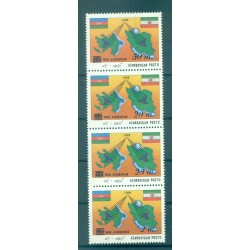 Azerbaïdjan 1994 - Y & T n. 124/27 - Série courante (Michel n. 118/21)