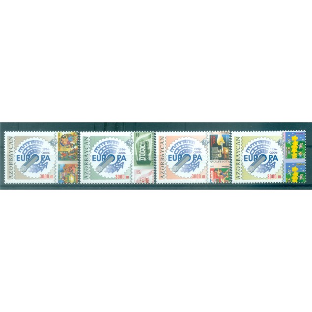 Azerbaigian 2005 - Y & T n. 534/37 - Europa (Michel n. 620/23 A)