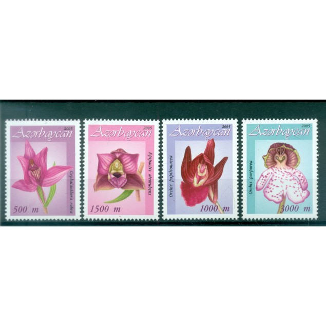 Azerbaijan 2005 - Y & T n. 517/20 - Flora (Michel n. 602/05)