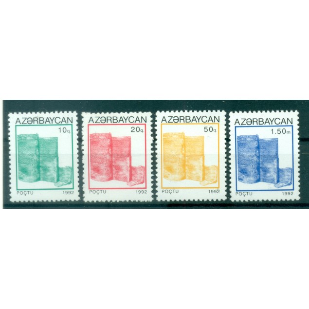 Azerbaïdjan 1992 - Y & T n. 83/86 - Série courante (Michel n. 75/78)