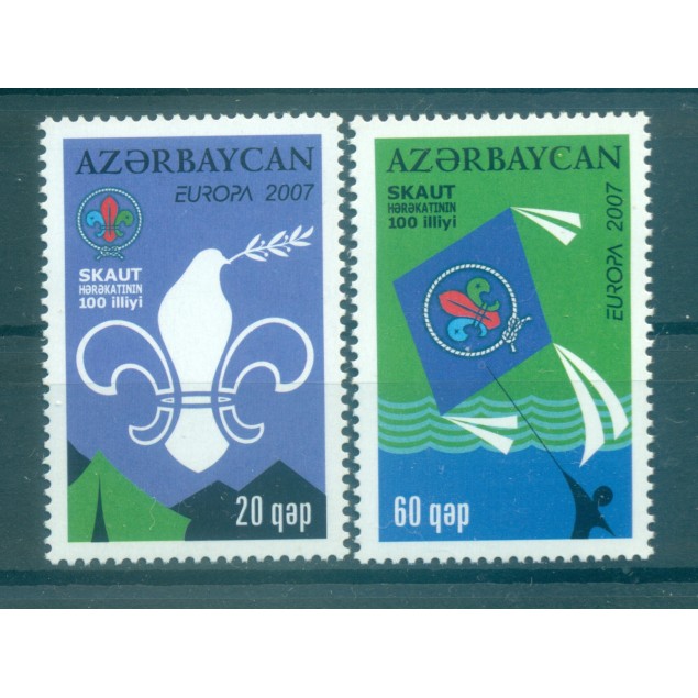 Azerbaïdjan 2007 - Y & T n. 580/81 - Europa (Michel n. 679/80 A)