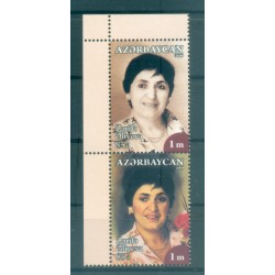 Azerbaigian 2008 - Y & T n. 615/16 - Zafira Aliyeva (Michel n. 720/21)