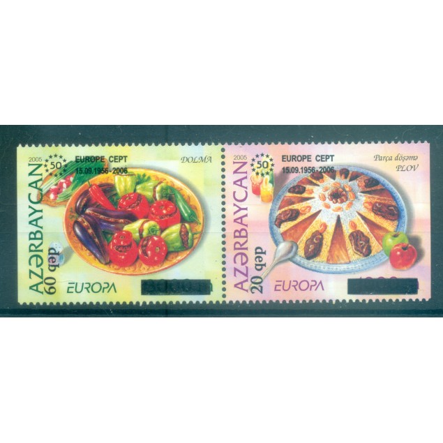 Azerbaigian 2006 - Y & T n. 564/65 - Europa (Michel n. 661/62 A)