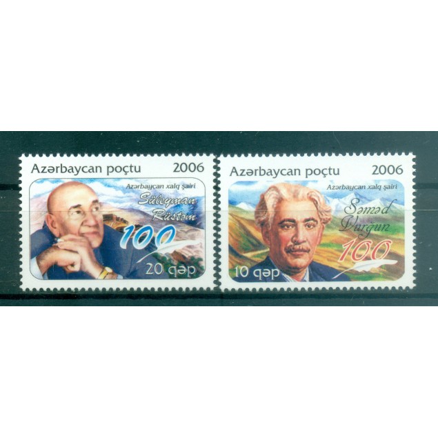 Azerbaïdjan 2006 - Y & T n. 543/44 - Personnalités (Michel n. 642/43)