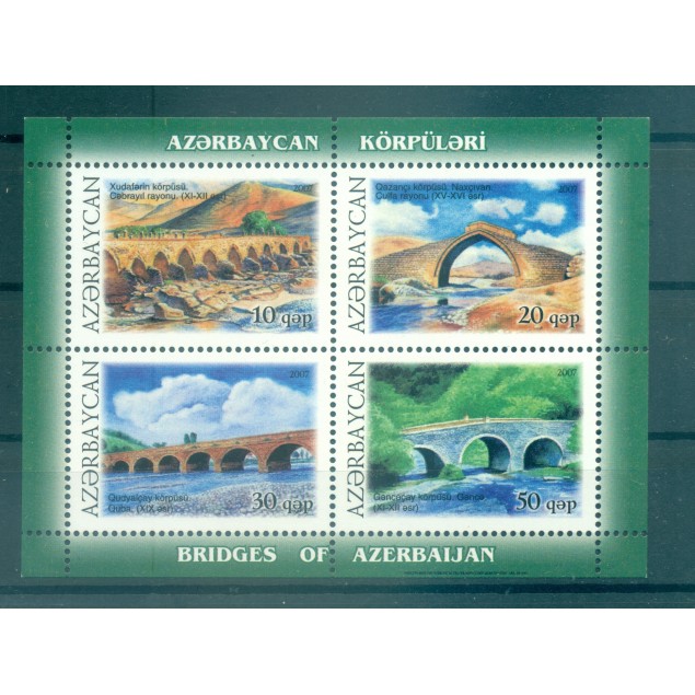 Azerbaigian 2007 - Y & T  n. 600/03 - Ponti (Michel  n. 701/04)