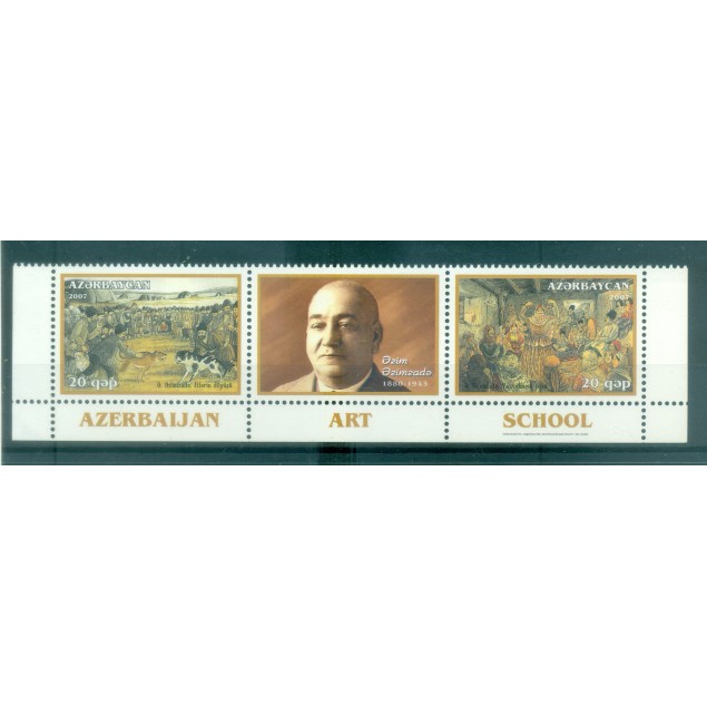 Azerbaïdjan 2007 - Y & T n. 591/92 - Personnalité (Michel n. 690/91)