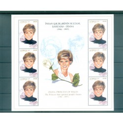 Azerbaïdjan 1998 - Y & T feuillets n. 38/39 - Diana, Princesse de Galles (Michel n. 415/16)